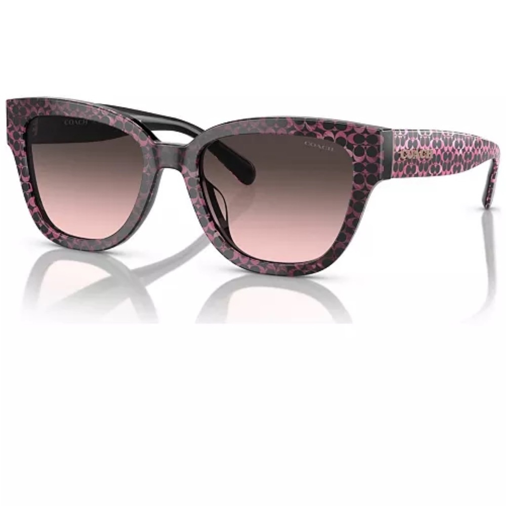 Coach Pink Patterned Sunglasses - Picture 3 of 7